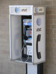 AT&T steps away from the phone booth