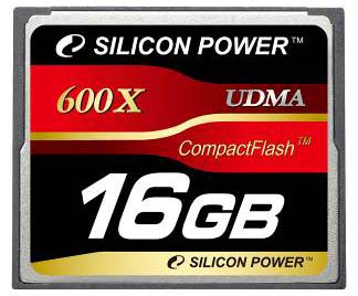 Silicon Power Unleashes 600X professional Compact Flash Card