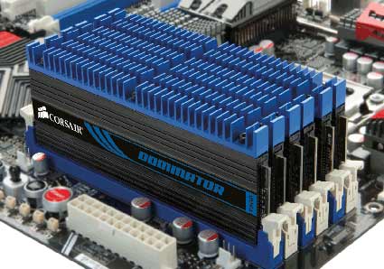 Corsair Launches 24GB Dominator DDR3 Memory Kit – $1350
