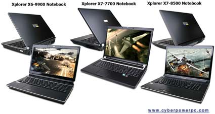 CyberPower Announces Notebooks w/ Intel Core i7 Mobile Processors!