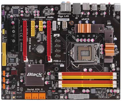 ECS P55H-A Black Series Motherboard ECS P55H-A Black Series Motherboard