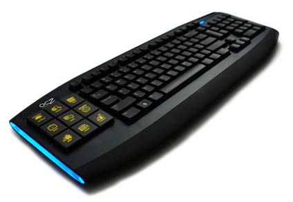 OCZ Launches Sabre Gaming Keyboard w/ Smart OLED Technology