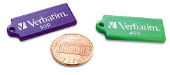 Verbatim Announces TUFF-N-TINY Line of Penny-thin USB Drives
