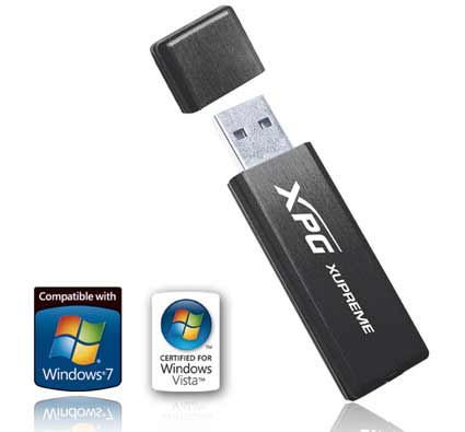 A-DATA Announces Windows 7 Ready USB Flash Drive –  XPG Xupreme 200X