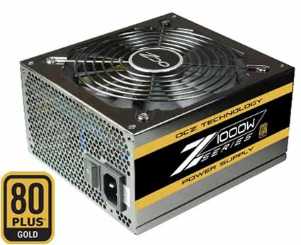 OCZ Announces Z-Series Gold Power Supply Series