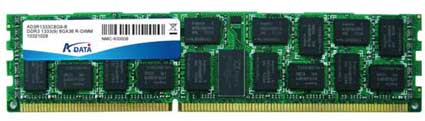 A-DATA Released High-density DDR3 1333 8GB Memory for Servers