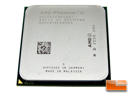 AMD Phenom II 965 Black Edition Processor Review