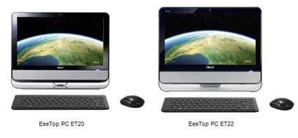 ASUS EeeTop PC ET20/22 Series Announced