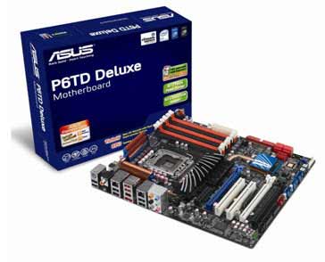 ASUS X58-based P6TD Deluxe motherboard