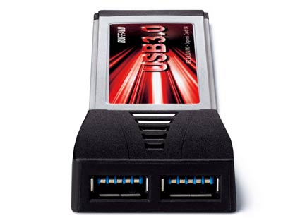 Buffalo Introduces SuperSpeed USB 3.0 ExpressCard Reader