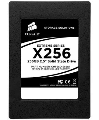 Corsair Launches 256GB Extreme Series SSD – CMFSSD-256D1