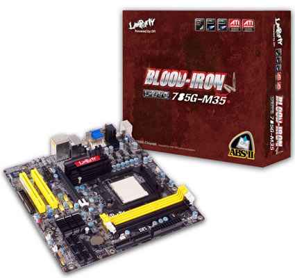 DFI LANParty BI 785G-M35 Motherboard Announced