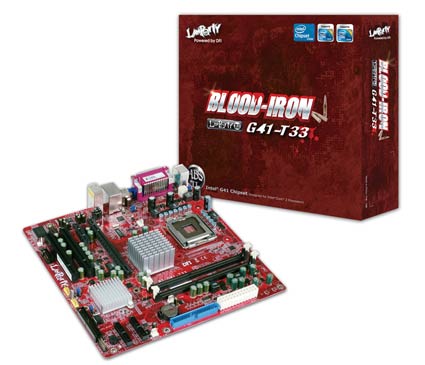 DFI Announces LANParty BI G41-T33 for Intel LGA775 CPUs