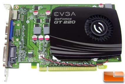 EVGA GeForce GT 220 SSC DDR3 Video Card
