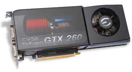 eVGA GeForce GTX 260 Core 216 for $130 
