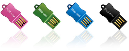 Super Talent Introduces Pico Mini USB Drives