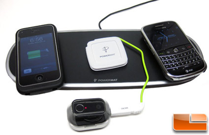 Wireless Phone Charging With PowerMat