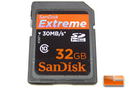 SanDisk 32GB Extreme 30MB/s SDHC Memory Card Review