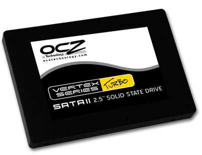 OCZ Announces Vertex Turbo SSD with 180MHz SDR DRAM Cache