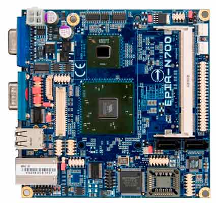 VIA Announces Fanless Nano-ITX Board – EPIA N700-10EW