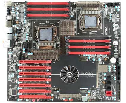 EVGA Announces the Classified SR-2 (Super Record 2) Dual-CPU Motherboard