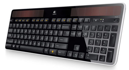 Logitech Introduces Solar-Powered 2.4GHz Wireless Keyboard