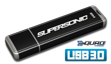 Patriot Announces Supersonic USB 3.0 Flash Drives