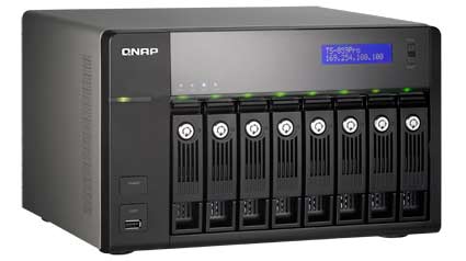 QNAP 8-bay TS-859 Pro iSCSI Turbo NAS