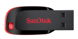 SanDisk Cruzer Blade USB Drive