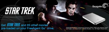 Seagate Offers FreeAgent Go Hard Drives w/ Paramount Films