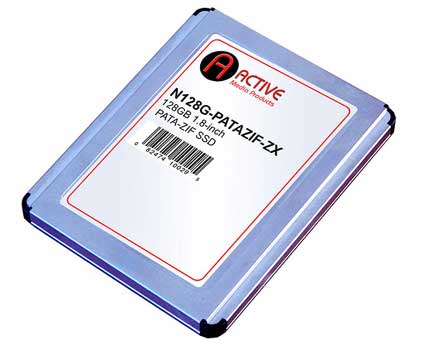 Active Media Products Launches 128GB 1.8-Inch PATA ZIF SSD