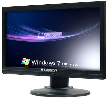 Albatron Optical Touch Monitor WHQL Certified for Windows 7