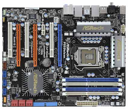 Asrock P55 Deluxe Motherboard