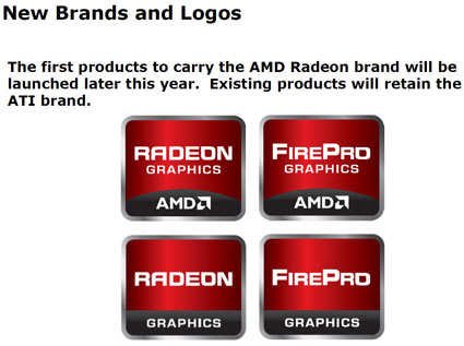 AMD ATI branding marketing logo