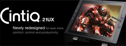 Wacom Introduces New Cintiq 21UX Interactive Pen Display