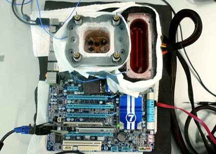 Corsair Dominator GT GTX6 LN2 Test System