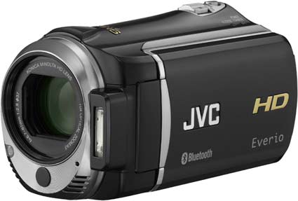 JVC GZ-HM550 Bluetooth enabled camera