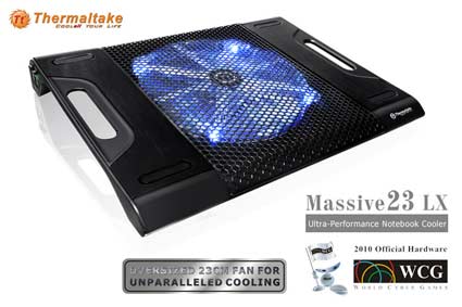 Thermaltake Launches Massive23 LX Notebook Cooler