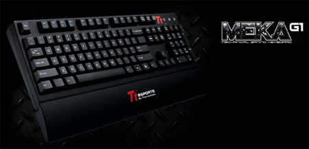 Thermaltake eSPORTS Launches The MEKA G1 Mechanical Keyboard