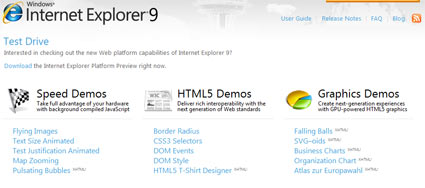 Microsoft Internet Explorer 9 (IE9) Beta Available For Download