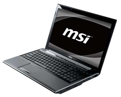 MSI FX610 laptop