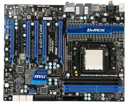 MSI Unveils AMD 890FXA-GD70 and Other AMD 800 Powered Motherboard