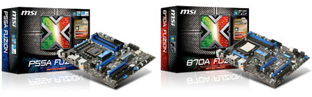 MSI P55A Fuzion Motherboard