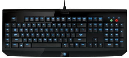 Razer BlackWidow mechanical gaming keyboard