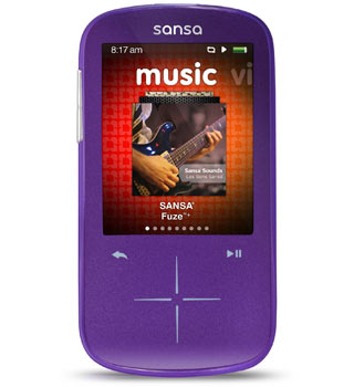 SanDisk Sansa Fuze+ MP3 Media Player Announced For Under $100