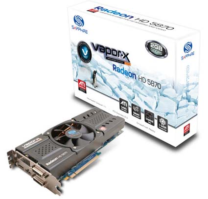 SAPPHIRE HD 5870 2GB Toxic Video Card