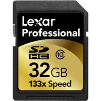 Lexar Now Shipping 16GB and 32GB 133x SDHC Cards