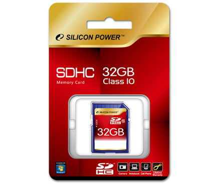 Silicon Power 32GB Class10 SDHC card
