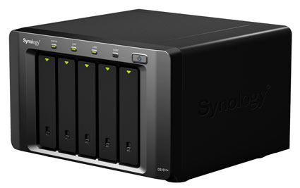 Synology Announces the DiskStation DS1511+ NAS Server – Up to 15 Drives & 45TB