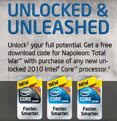 iBUYPOWER Now Selling unlocked Intel Core i5 and i7 CPUs